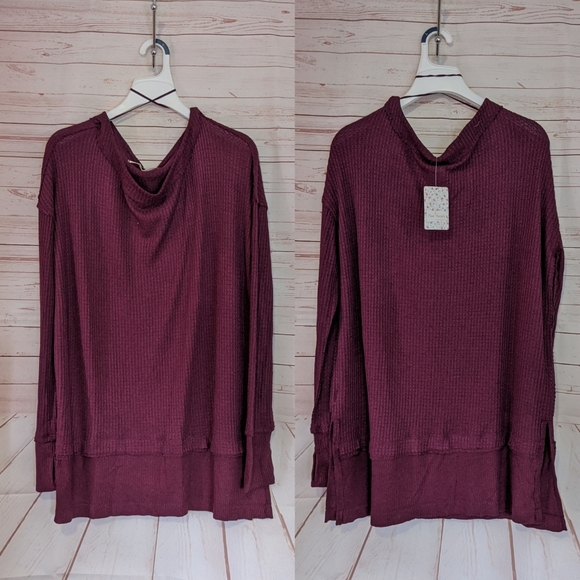 🎉SALE Free People North Shore Thermal Top - Picture 2 of 4